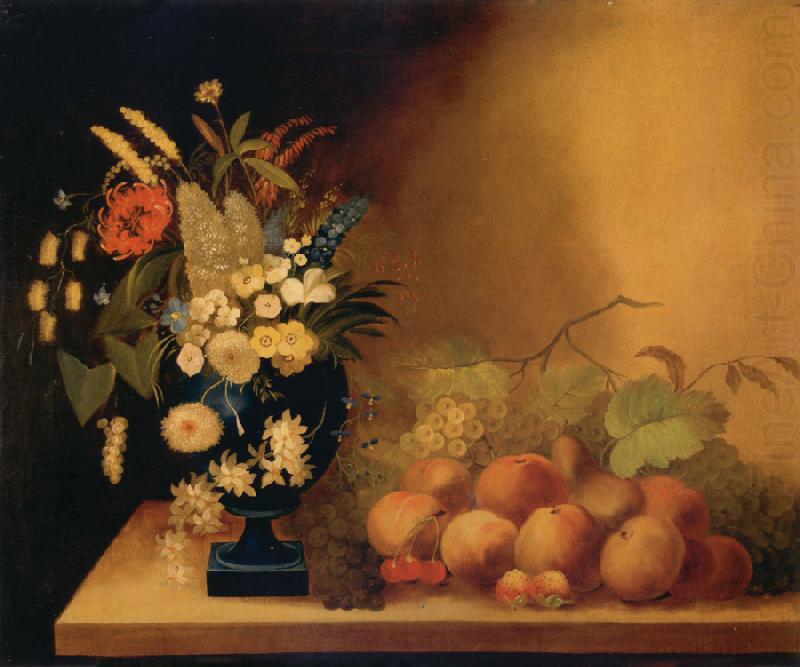 William Buelow Gould Flowrs and Fruit oil painting picture